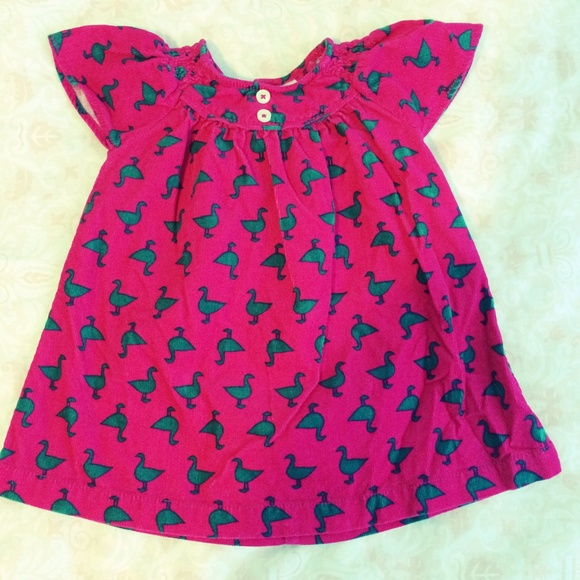 Nordstrom Baby - Girl's soft corduroy day dress