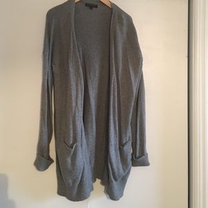 Long cardigan!