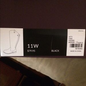 Lane Bryant clean riding boot