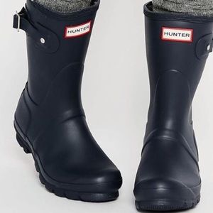 Short Hunter rainboots