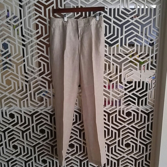 Banana republic flax linen slack - martin fit 2