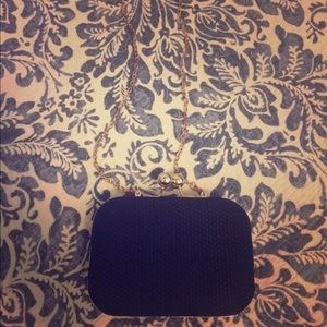 Cute black & gold clutch