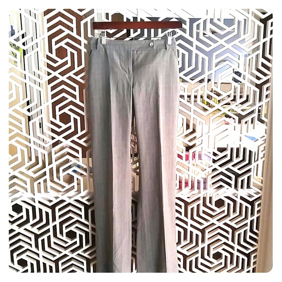 Limited gray slack w pink pinstripe drew fit sz 6