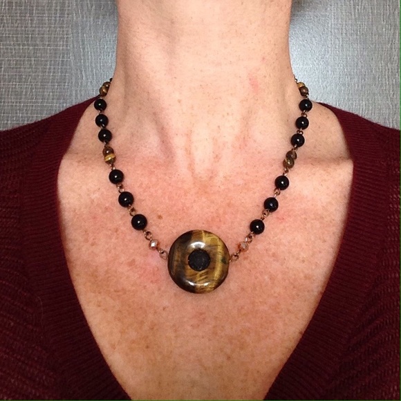 🌜 Aromatherapy diffuser necklace 🌿🍊 - Picture 3 of 3