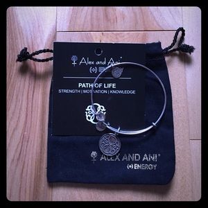 Alex and Ani Path of Life Charm Bangle bracelet