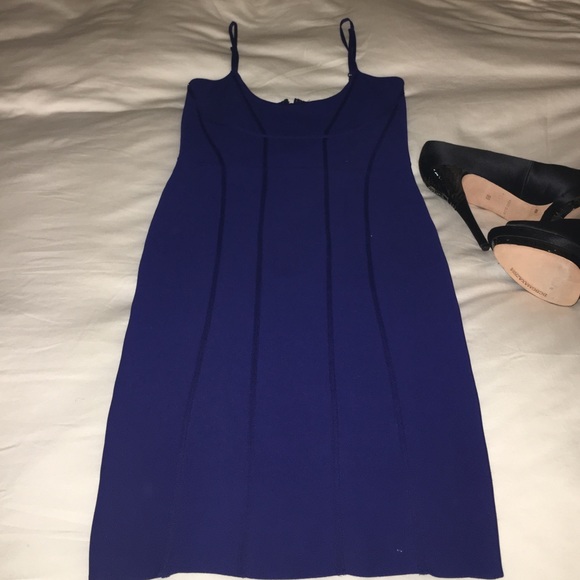 Bcbg Maxazria blue bodycon dress