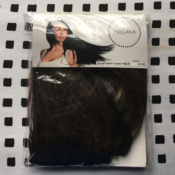 Bellami wrap ponytail 1609 20" #1c/18