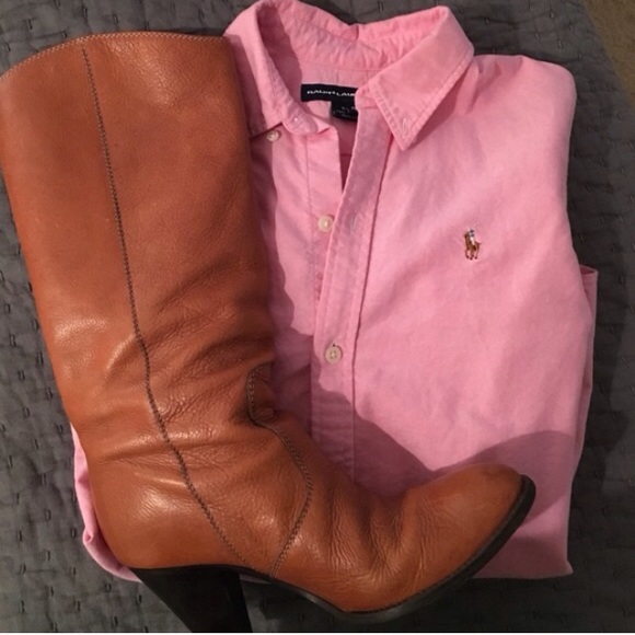 Ralph Lauren Sport Pink Button Down