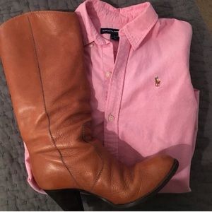 Ralph Lauren Sport Pink Button Down