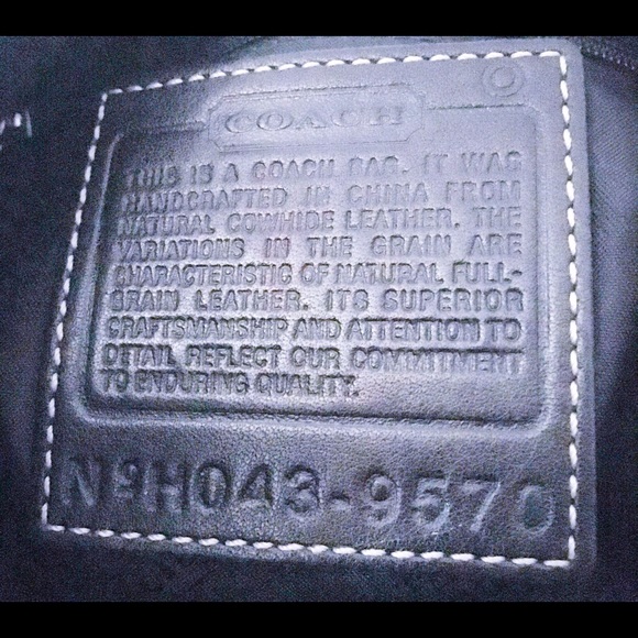 Authentic Leather Coach Crossbody - Picture 4 of 4