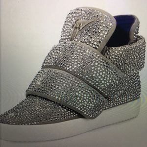 Authentic Giuseppe Zanotti Crystal sneakers!!!