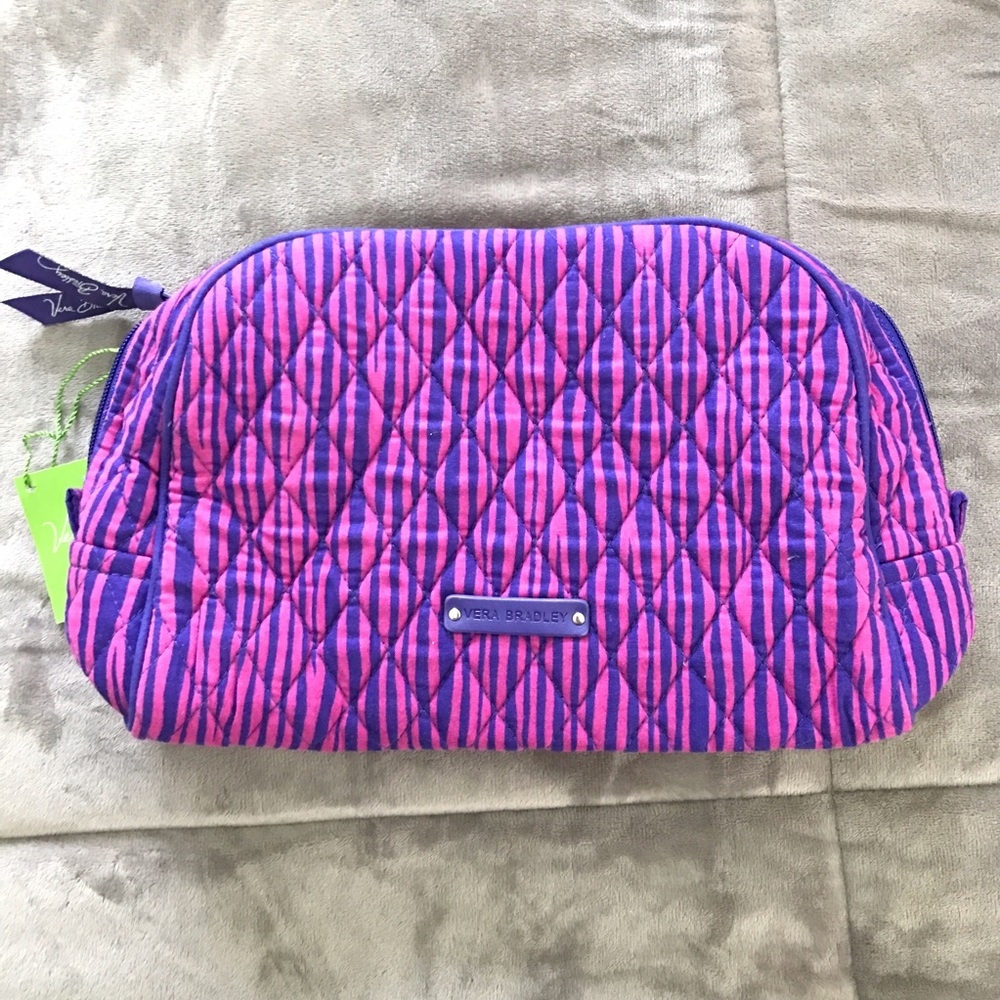 NWT Vera Bradley Large Cosmetic Bag