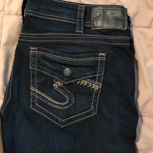 Silver Suki capris 31X22.5