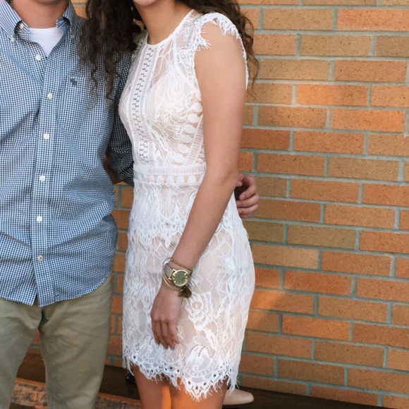 Beautiful Cream Lace Dress