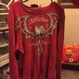 MENS XL AFFLICTION THERMAL