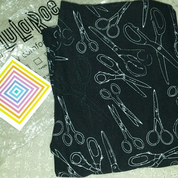 New lularoe os scissor leggings