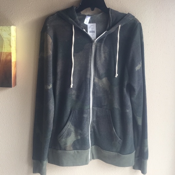 Alternative Clothing camo hoodie