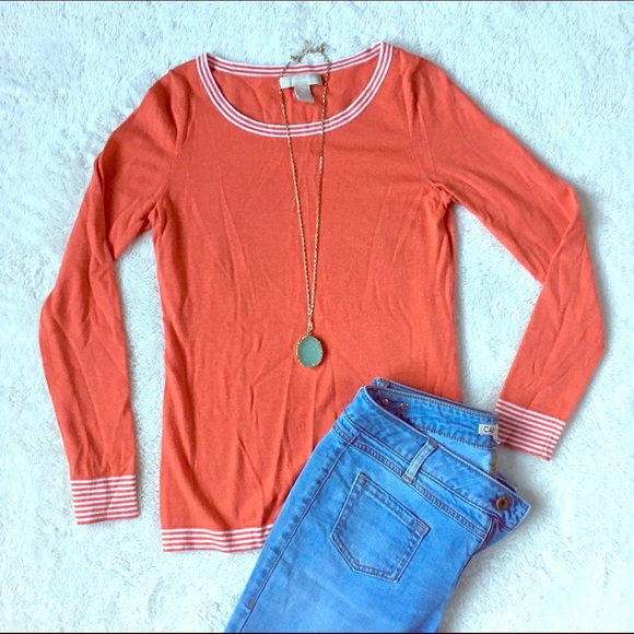 Banana Republic coral sweater