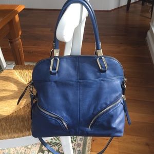 B. Makowsky Butter Soft Leather Satchel