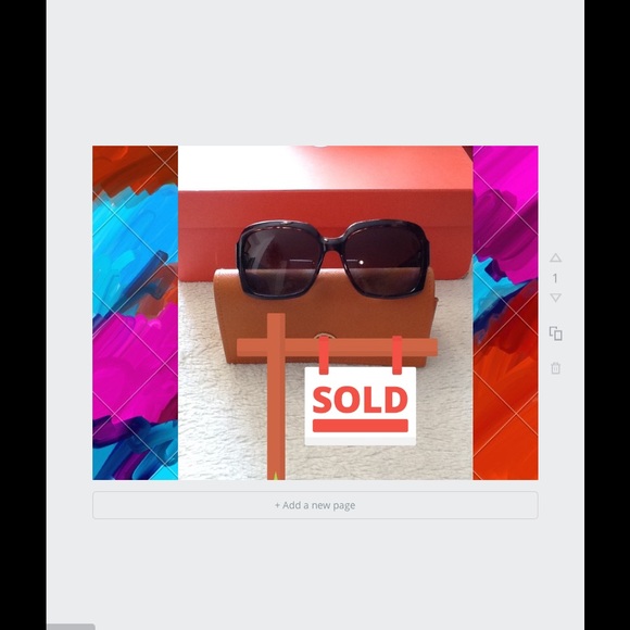 SOLD‼️Tory burch woman sunglasses‼️ - Picture 1 of 4