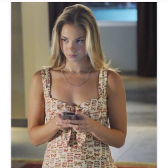 SOLD!Anthropologie Mariposa Butterfly tank size 4