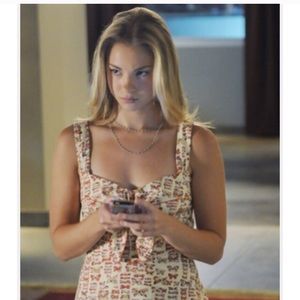 SOLD!Anthropologie Mariposa Butterfly tank size 4