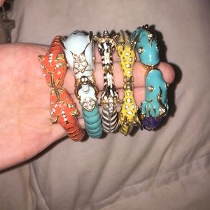 Preppy animal Bangles