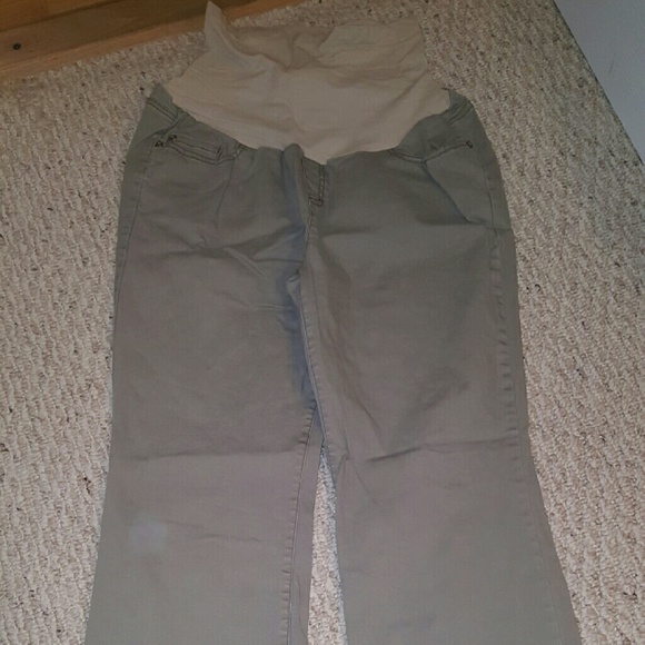 Light Grey Jeans by Oh Baby size Large