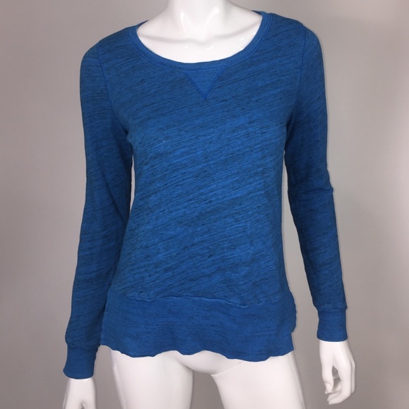 Splendid Heather Gray Long Sleeve Sweatshirt Sz S