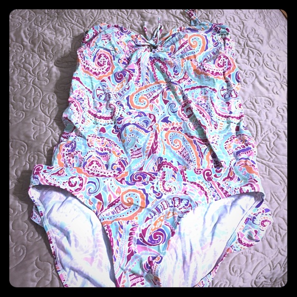 Motherhood tankini bathing suit