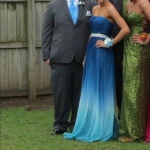 OMBRÉ PROM DRESS