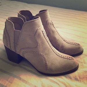 Perfect low heel booties