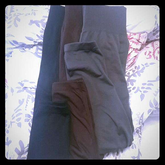SOLD 3 pack OS Leggings. Never been worn - Picture 1 of 2