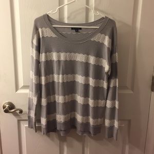 American Eagle Lace Sweater