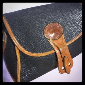 Vintage Dooney and Bourke Leather Purse Duck