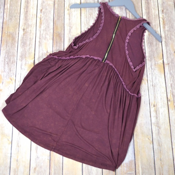 Burgundy Tunic - Picture 2 of 2
