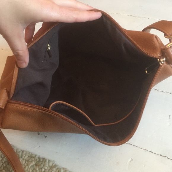 Brown leather bag - Picture 2 of 2