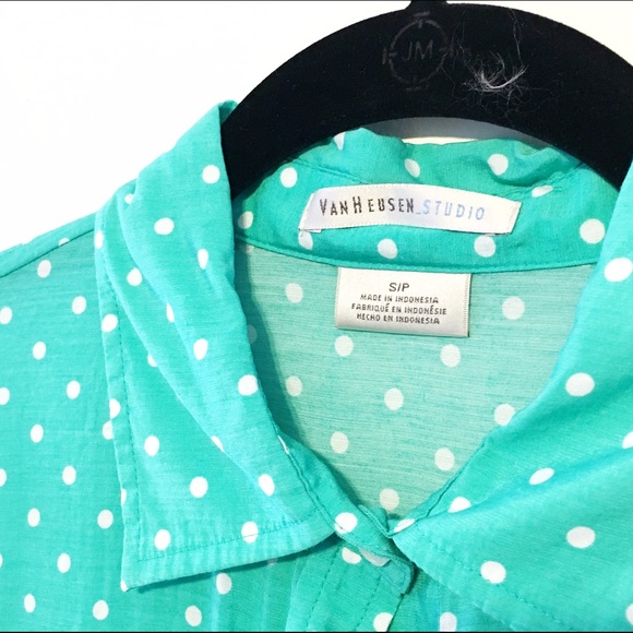 Polka Dot Button Down - image 2