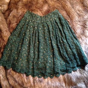 Anthropologie skirt. Moulinette Soeurs brand.