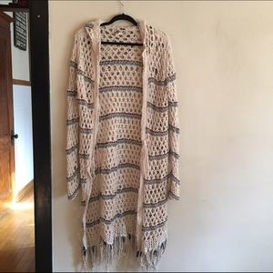 Crochet sweater