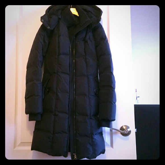 Mackage navy puffer jacket