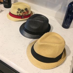 3 Fedora Hats