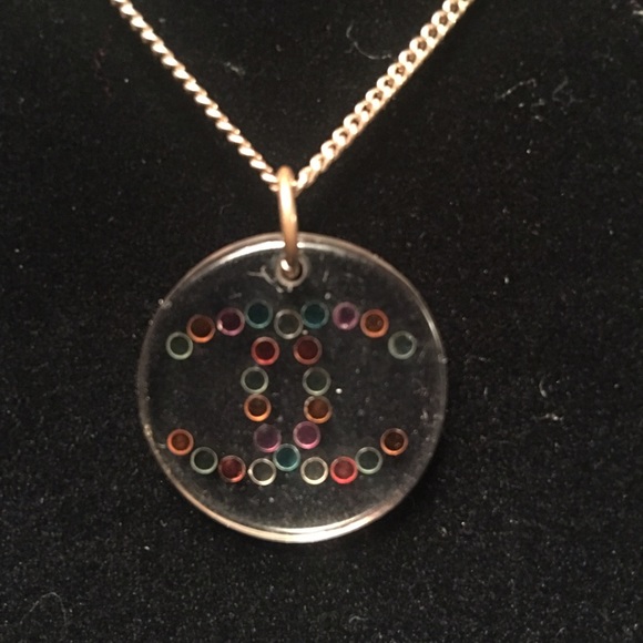 Chanel multicolor CC necklace - Picture 2 of 4