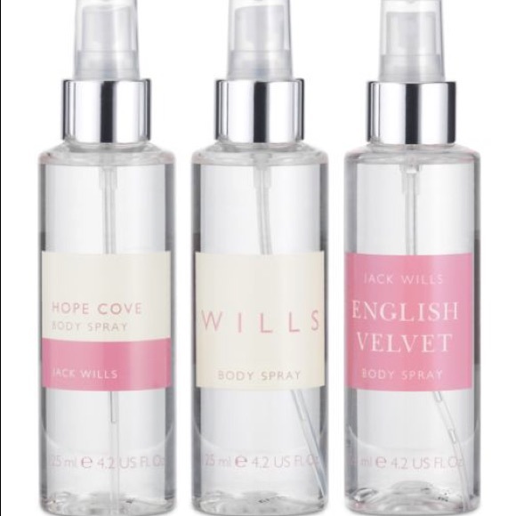 Jack Wills Makeup New Jack Wills Body Spray Trio Poshmark