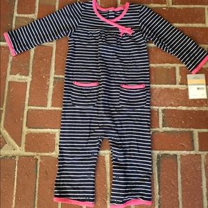 12M Carter's one piece playsuit NWT