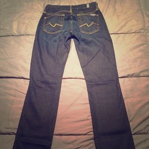 REDUCED PRICE NWOT 7 For All Mankind Straight Leg
