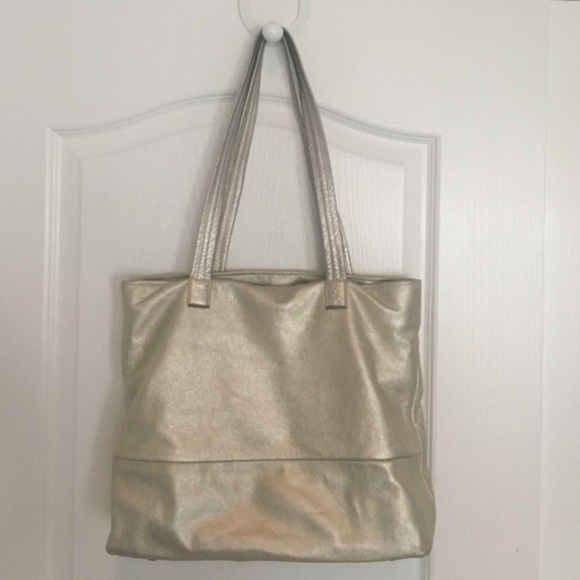 LEATHER METALLIC FRESHLY PICKED BAG