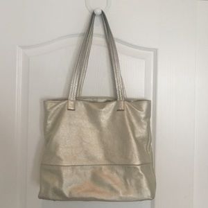 LEATHER METALLIC FRESHLY PICKED BAG