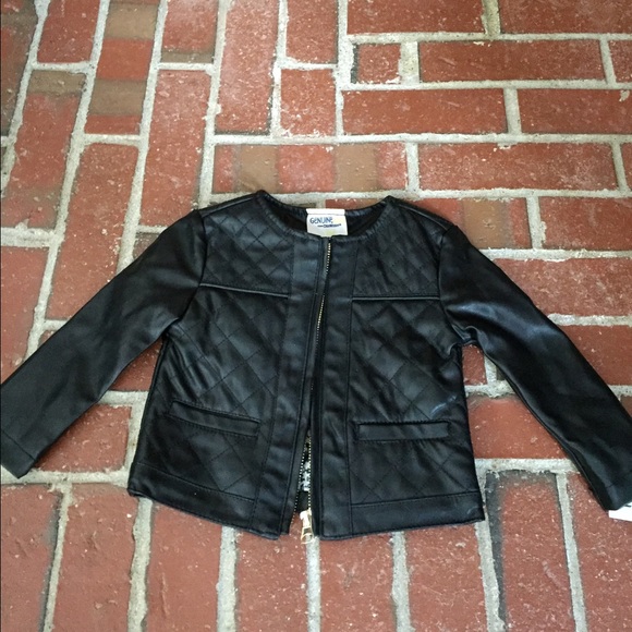 Genuine Kids OshKosh faux leather 12M NWT