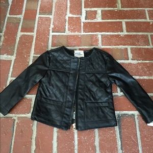 Genuine Kids OshKosh faux leather 12M NWT